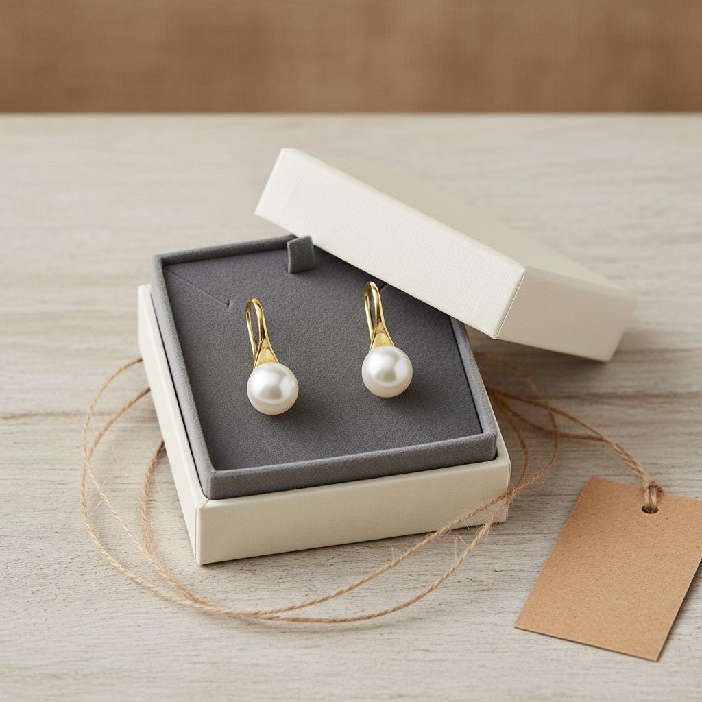 Elegant Pearl Drop Earrings, Dainty Freshwater Pearl Jewelry, Minimalist Wedding Gift for Her, Bridesmaid Earrings, Gold Dangle Earrings