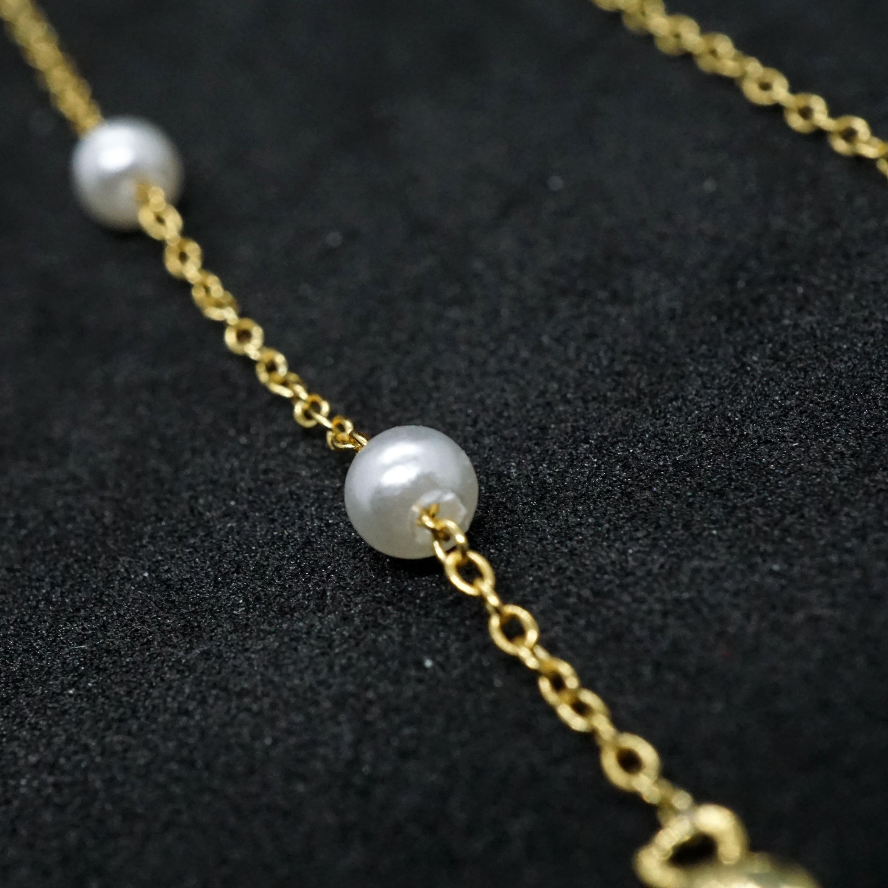 Pearl Bead Bracelet, Dainty Freshwater Pearl Jewelry Gold Silver, Minimalist Everyday Bracelet for Women, Elegant Bridal Bridesmaid Gift